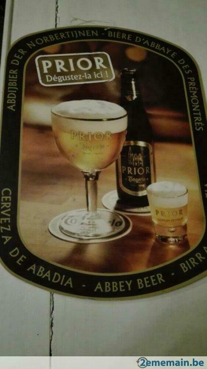 Publicité Abbaye Prior, Utilisé