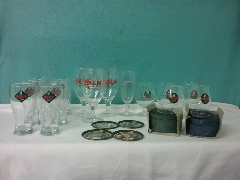 Palm bierglazen, Verzamelen, Ophalen of Verzenden, Zo goed als nieuw, Palm