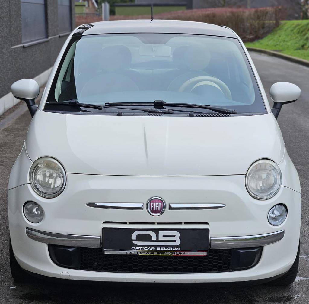 *** Fiat 500 - 1.3 JTD - Euro 5 - Pano - USB - EXPORT **, Auto's, Euro 5, Dex, Wit, Bedrijf