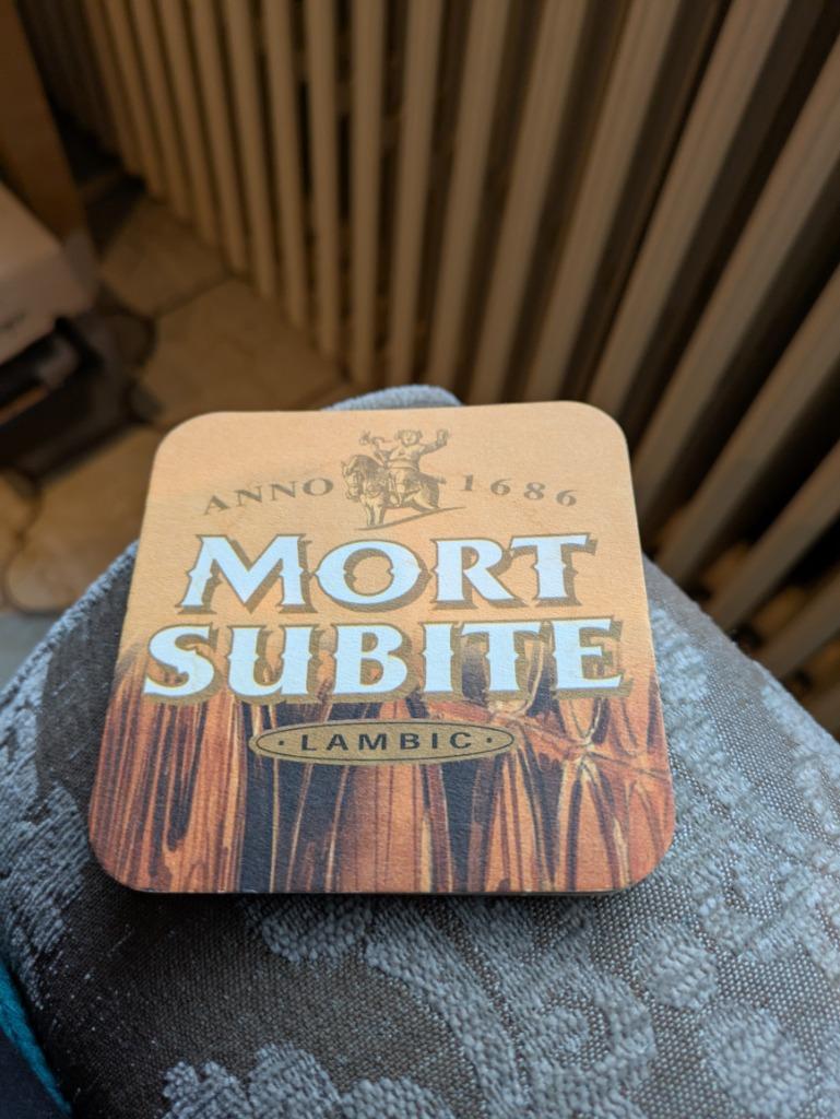 Mort subite, Enlèvement ou Envoi, Comme neuf, Sous-bock