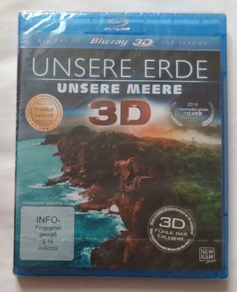 Unsere Erde Unsere Meere (3D) neuf sous blister, Enlèvement ou Envoi, Neuf, dans son emballage