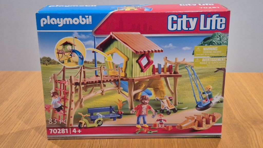 Playmobil City Life Speeltuin 70281, Ophalen, Zo goed als nieuw, City life, Complete set