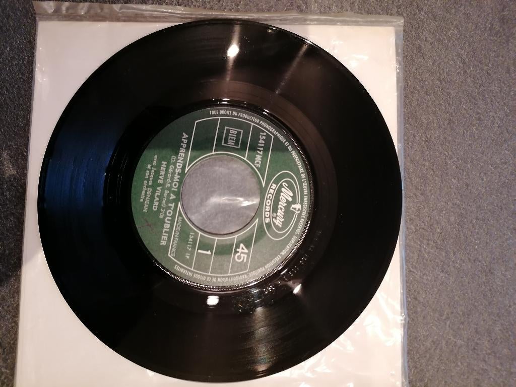 Herve Vilard* – Apprends-moi A T'oublier, Enlèvement ou Envoi, Utilisé, 7 pouces, Single