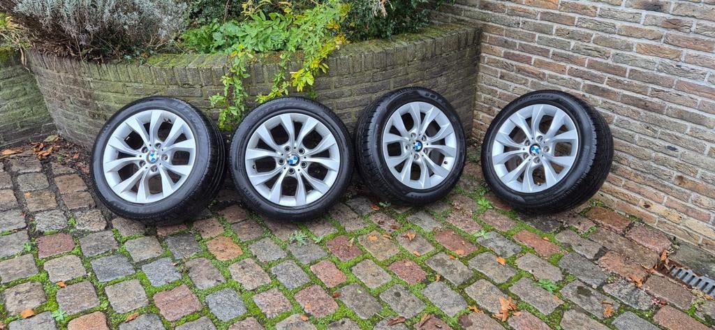 Pneus d'hiver BMW 225/50 R17, Enlèvement, Pneus hiver, Jante(s)