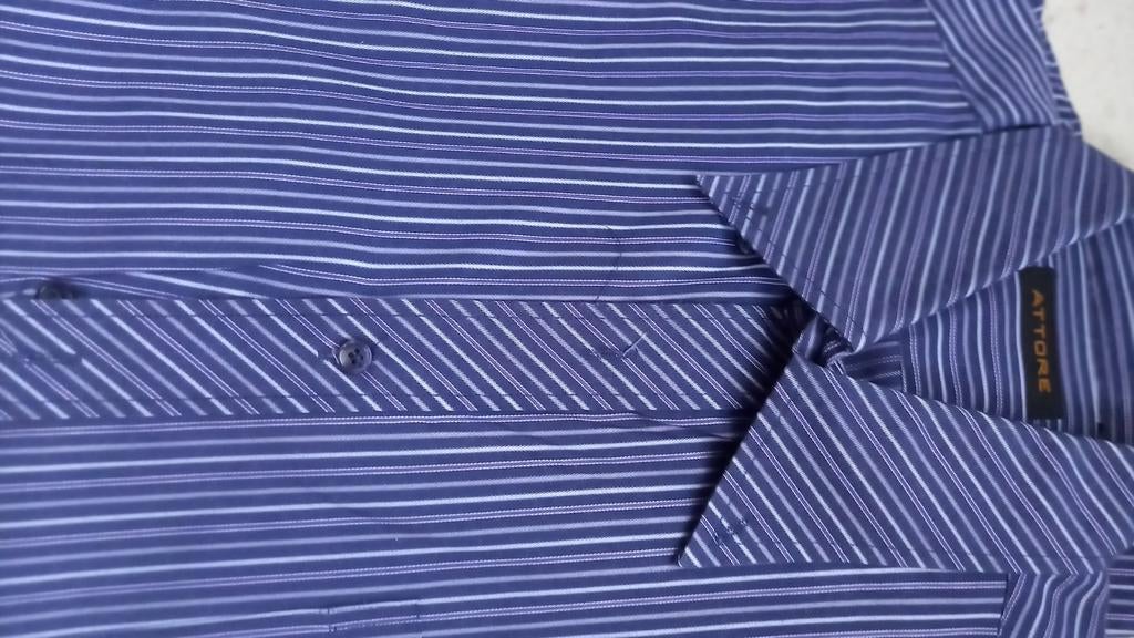 Overhemd maat 43 Lange mouwen, Ophalen of Verzenden, Zo goed als nieuw, Overige kleuren, Diverse