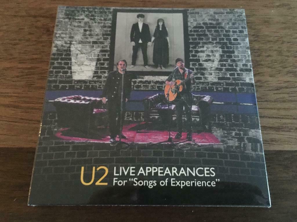 Cd+Dvd U2 Live Appearances Songs Of Experience 2017&18 NIEUW, Ophalen of Verzenden, Nieuw in verpakking, Boxset