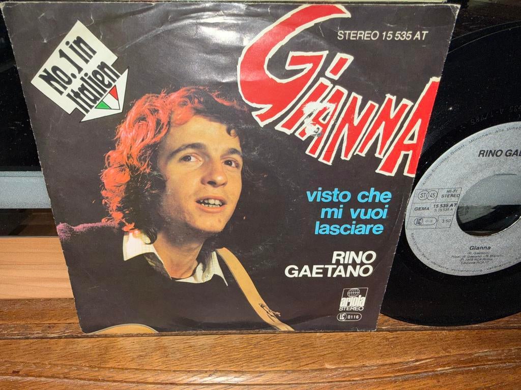 Gianna - Visto Che Mi Vuoi Lasciare, 7 inch, Single, Ophalen of Verzenden, Zo goed als nieuw