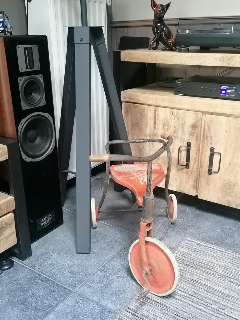 Retro driewieler, Ophalen