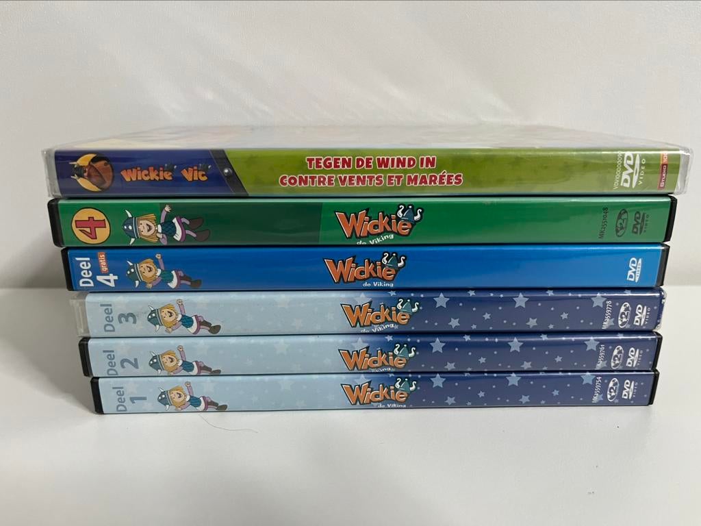 Studio 100 - Wickie de Viking - DVD - verschillende titels, Ophalen of Verzenden, Zo goed als nieuw