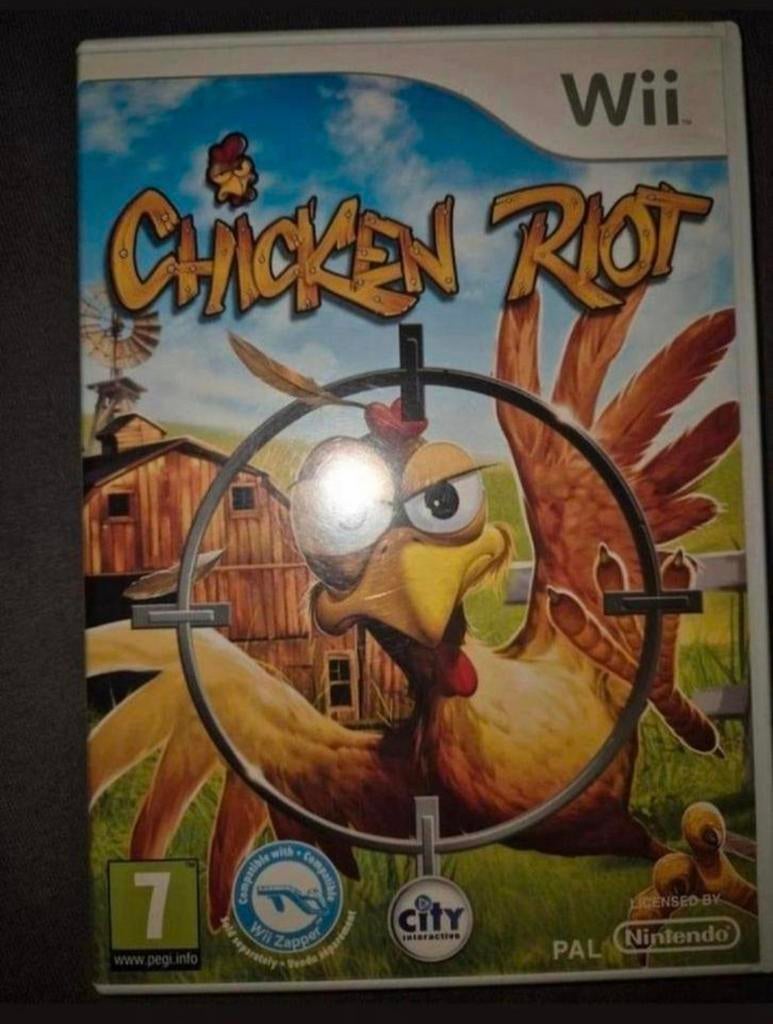 Chicken Riot Wii game, Games en Spelcomputers, Ophalen of Verzenden, Gebruikt