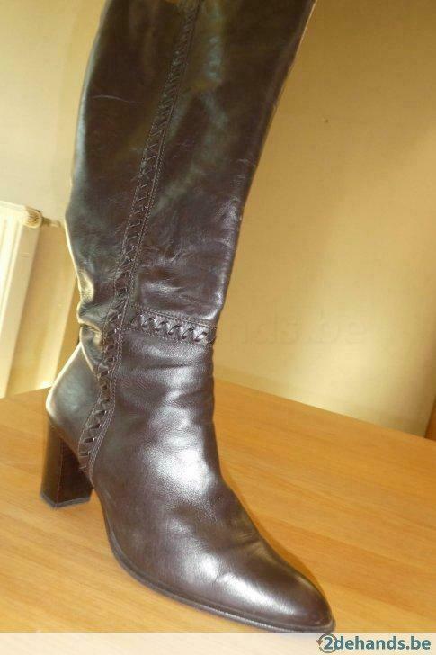 Dameslaarzen donkerbruin maat 37, Kleding | Dames, Ophalen, Gedragen, Hoge laarzen