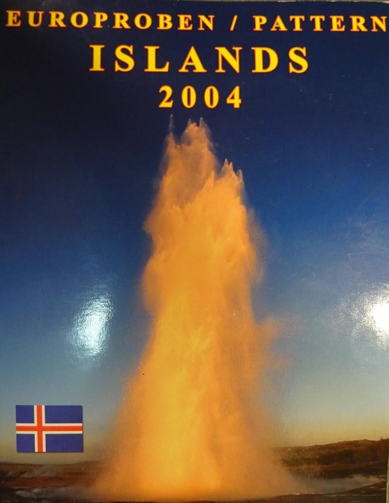 Euro pattern set IJsland 2004, Postzegels en Munten, Munten | Europa | Euromunten, Ophalen of Verzenden, Overige landen, Overige waardes
