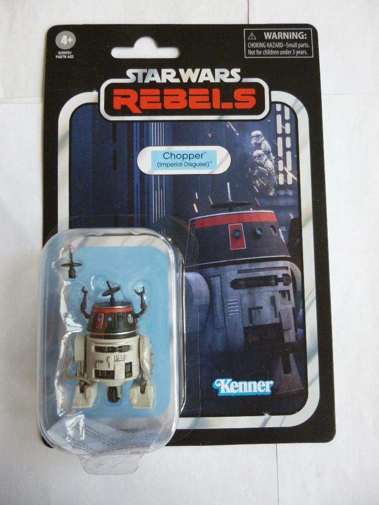 STARWARS VINTAGE COLLECTION REBELS VC350 "CHOPPER "UIT 2025, Collections, Star Wars, Comme neuf, Figurine, Enlèvement ou Envoi