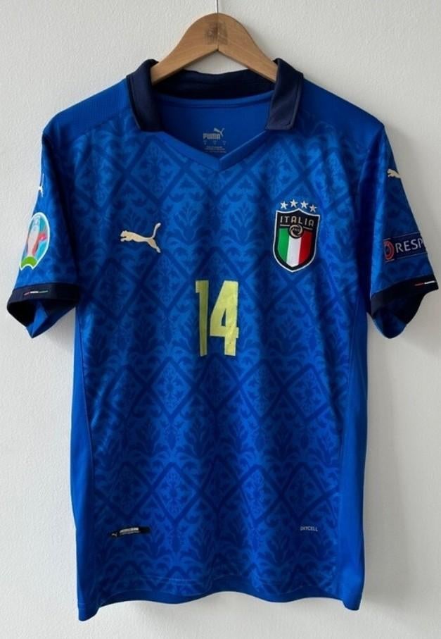 Italië Chiesa Thuisshirt Orgineel Nieuw EK Finale 2021, Verzenden, Zo goed als nieuw