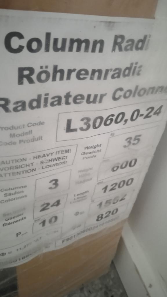 Splinter nieuwe radiator, Ophalen, Nieuw, Overige typen