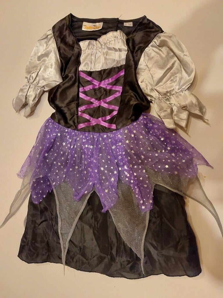 Kleedje Halloween Heks 4-6 jaar, Kinderen en Baby's, Carnavalskleding en Verkleedspullen, Ophalen of Verzenden, Zo goed als nieuw