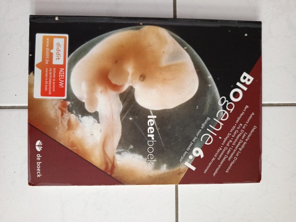 Biogenie 6.1, Livres, Enlèvement ou Envoi, Biologie, De Boeck, Utilisé
