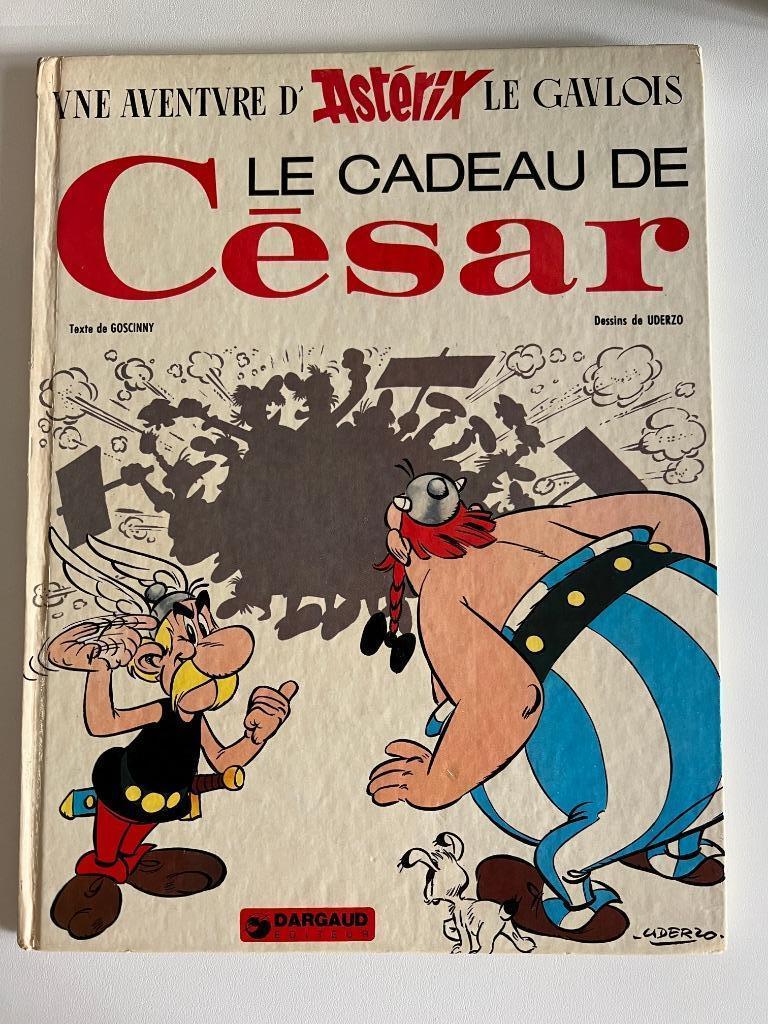 BD Astérix Le cadeau de César, Eén stripboek, Ophalen of Verzenden, Gelezen