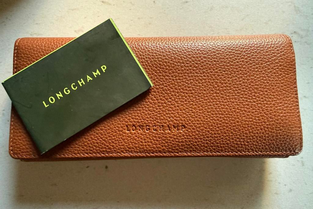Le Foulonné leder LONGCHAMP, Ophalen of Verzenden, Nieuw, Bruin, Leder