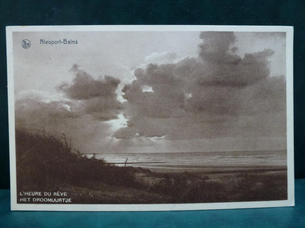 Nieuport - Bains l'heure du rêve, Collections, Cartes postales | Belgique, Enlèvement ou Envoi, Affranchie, Flandre Occidentale