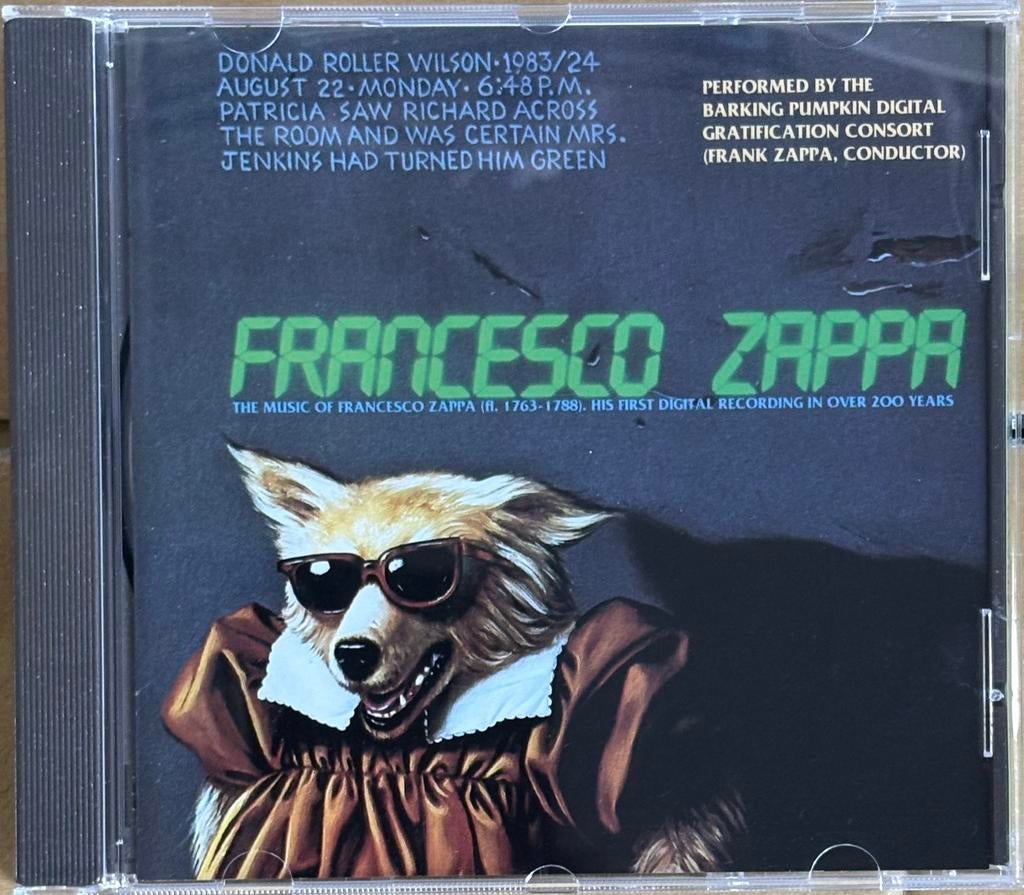FRANK ZAPPA - Francesco Zappa, Ophalen of Verzenden, Zo goed als nieuw, Overige genres