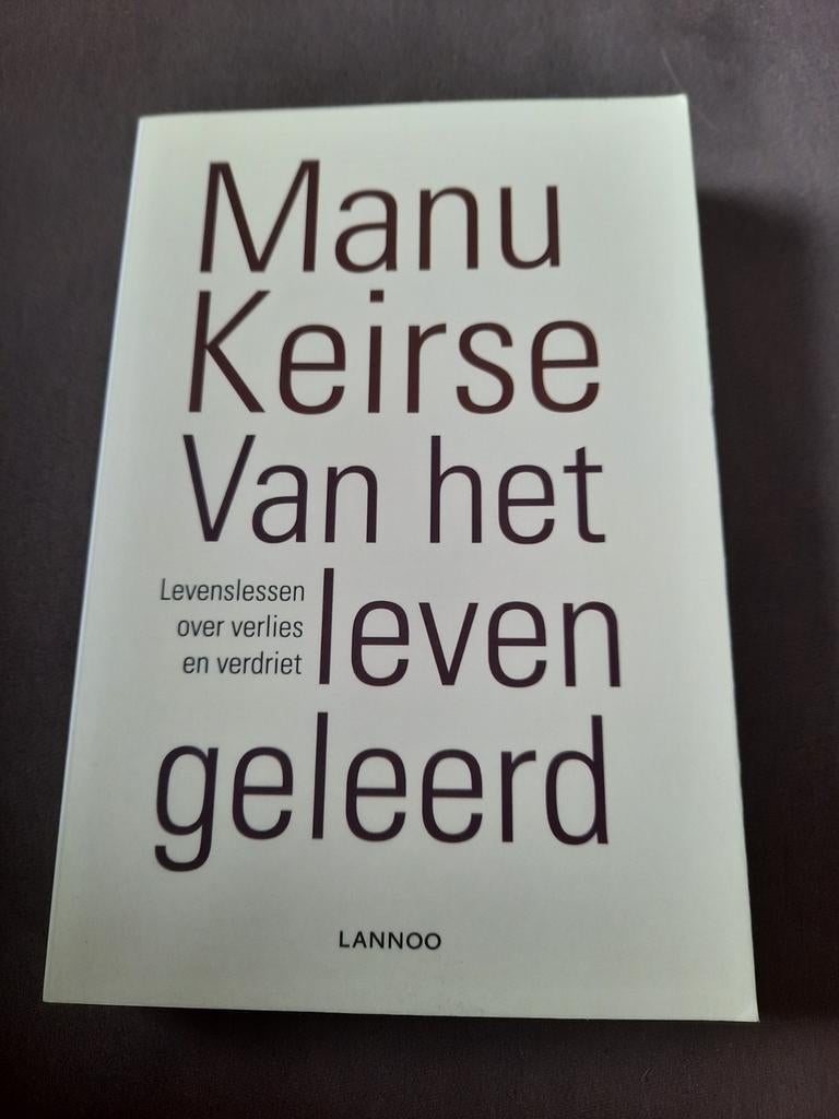 Manu Keirse - Van het leven geleerd, nieuw, Boeken, Ophalen of Verzenden, Nieuw, Manu Keirse
