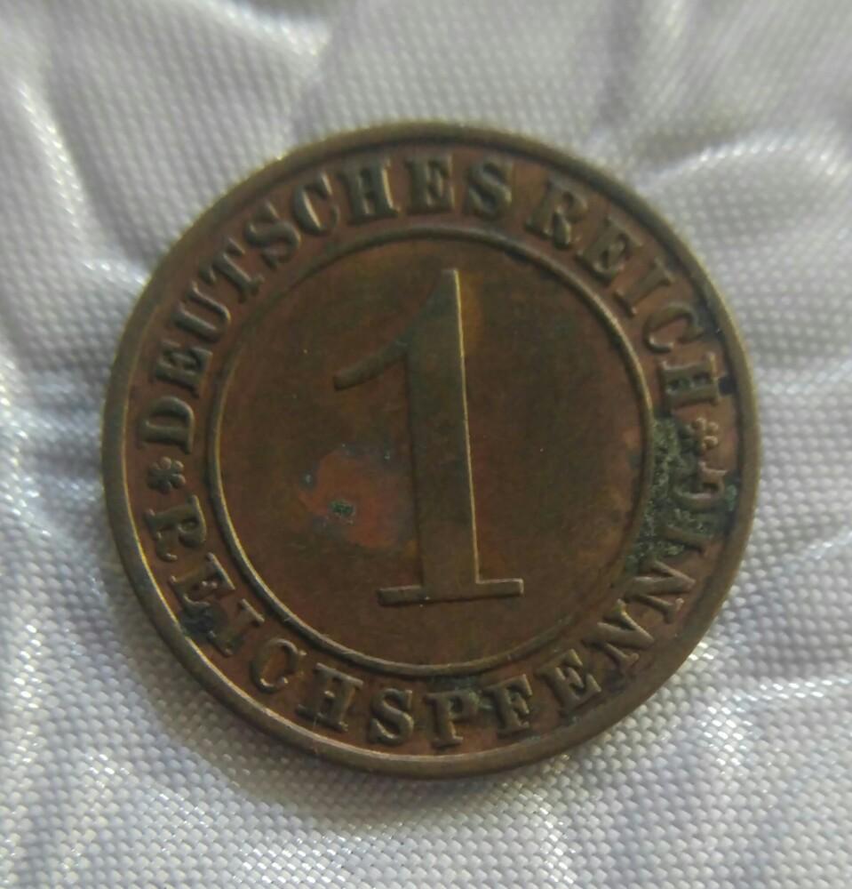 pièce de monnaie 1 pfennig deutsches reich 1936 ww2, Ophalen of Verzenden