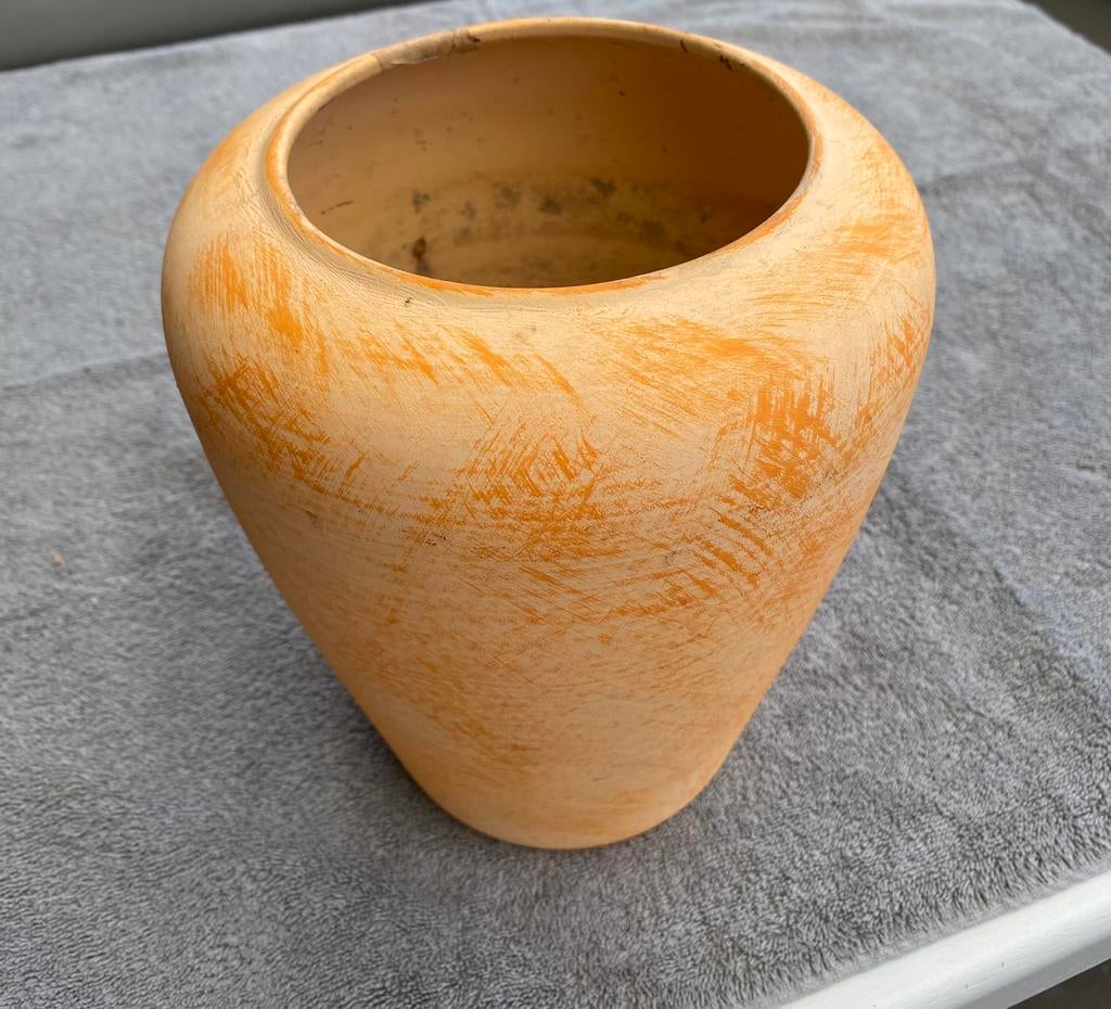 Vaas, Enlèvement ou Envoi, Comme neuf, Orange, Moins de 50 cm