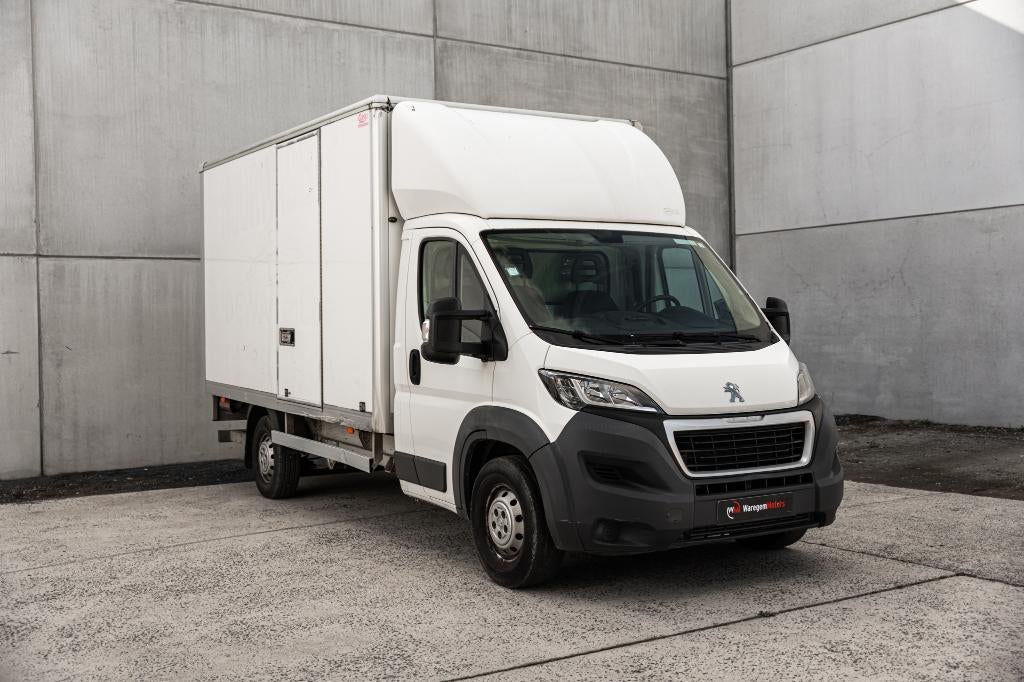 Peugeot Boxer 3 2.0Hdi - Ombouw + Laadbrug, Auto's, Bestelwagens en Lichte vracht, Voorwielaandrijving, Stof, Trekhaak, 4 cilinders