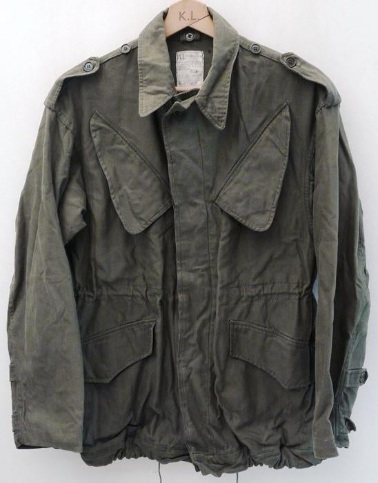 Jas Parka Uniform Buiten, Gvt, M58, maat M, KL, 1980s.(Nr.4), Enlèvement ou Envoi, Armée de terre, Vêtements ou Chaussures