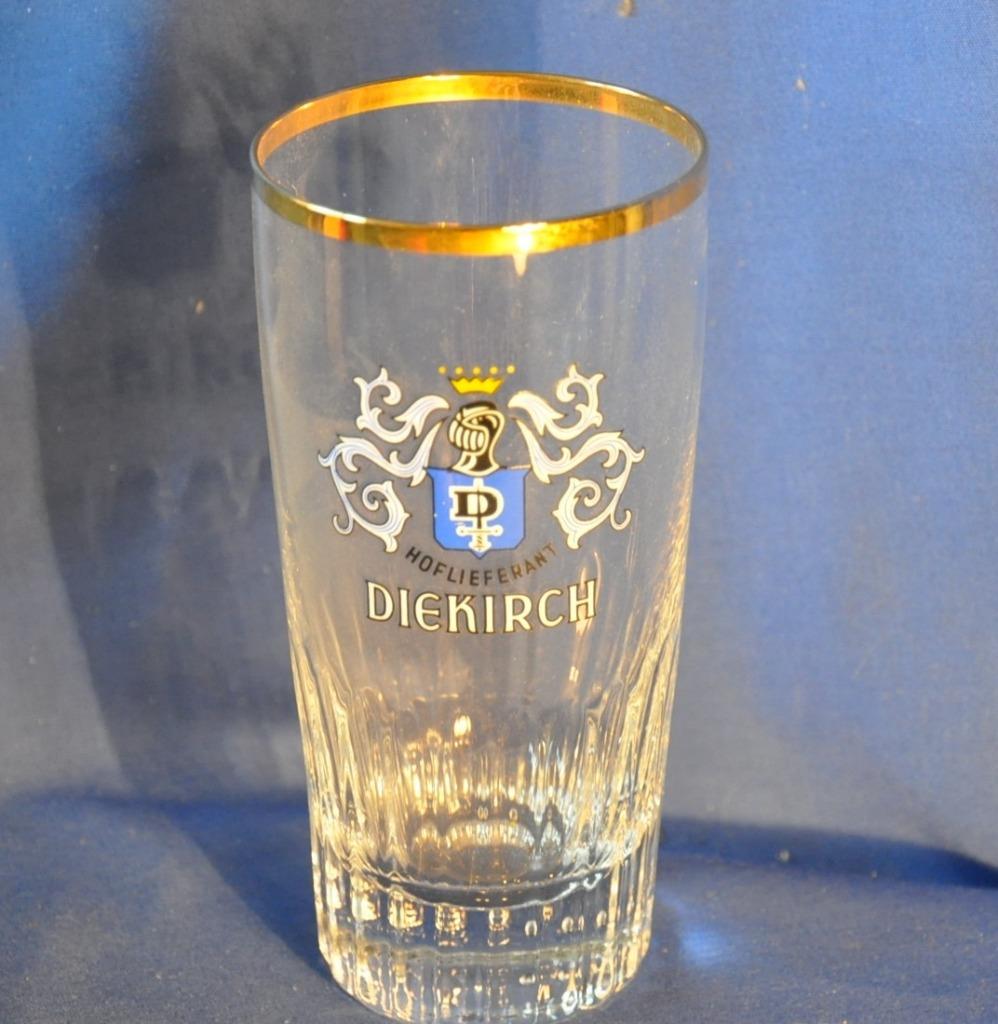 ancien verre a biere diekirch hoflieferant, Enlèvement ou Envoi, Utilisé, Verre ou Verres, Autres marques
