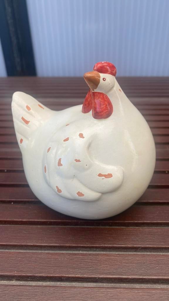Ancienne petite poule très bon état, Antiquités & Art