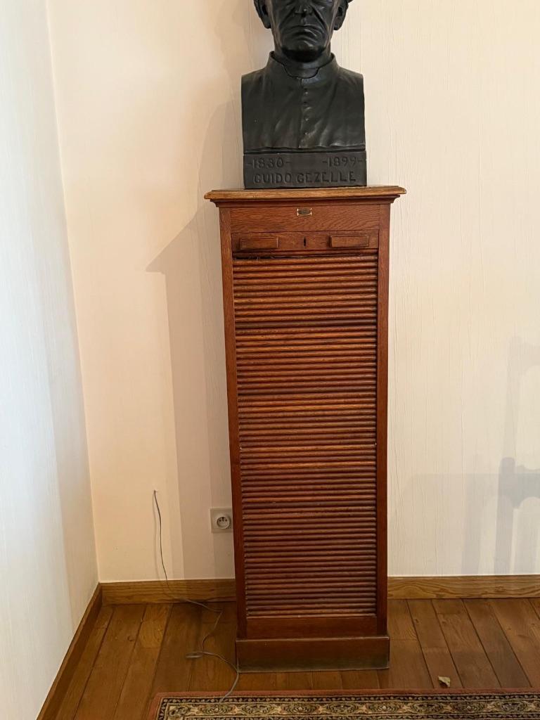 Kast met rolluik, Huis en Inrichting, Kasten | Roldeurkasten en Archiefkasten, Ophalen, Minder dan 50 cm, Gebruikt, 100 tot 150 cm