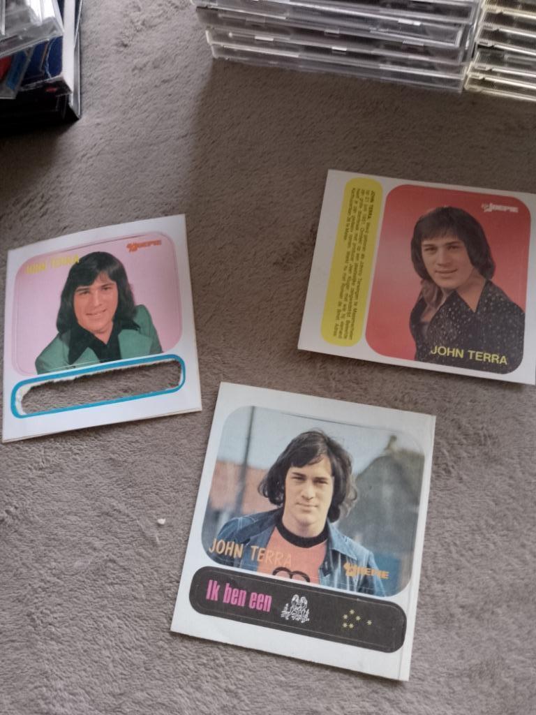 Stickers John Terra, Verzenden