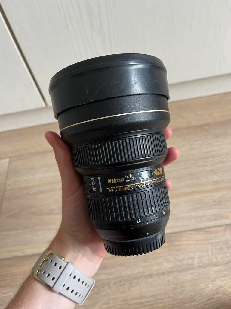 Nikon 14-24 f2.8, Ophalen, Gebruikt, Groothoeklens, Zoom