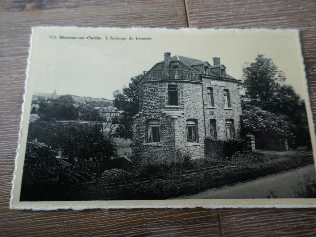 rendeux marcour s/ourthe l'auberge de jeunesse, Envoi, Non affranchie, Luxembourg