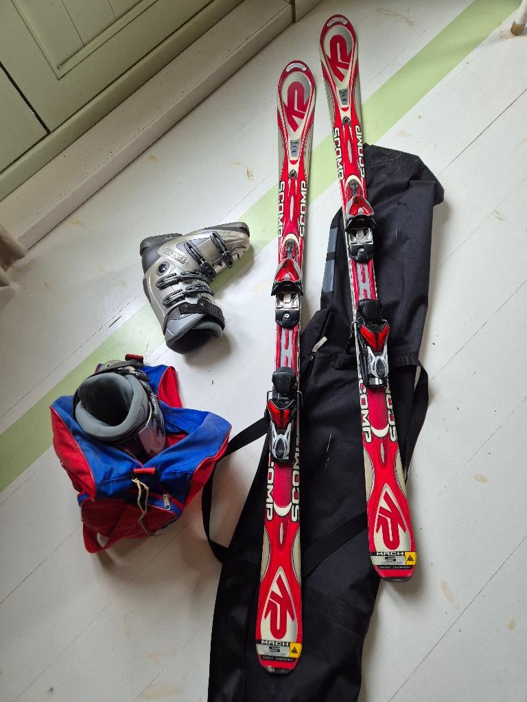 K2 Mach S comp ski's, 160 cm, 110-64-97, 12m radius, Autres marques, Skis, 140 à 160 cm, Enlèvement