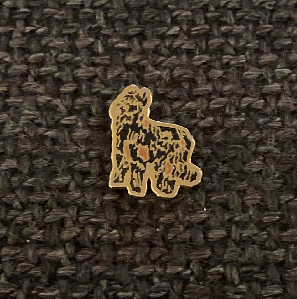 PIN - HOND - CHIEN - DOG, Verzenden, Gebruikt, Dier of Natuur, Speldje of Pin