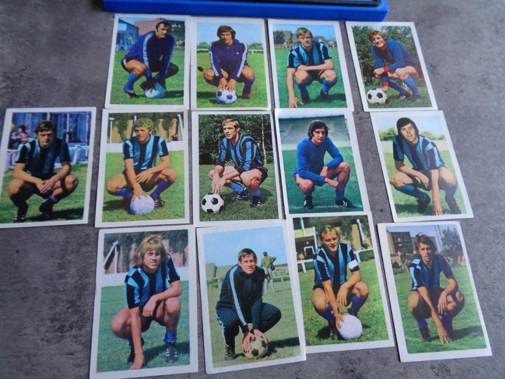 images de football FC BRUGGE CLUB 1972/1973 éd. Vanderhout, Envoi