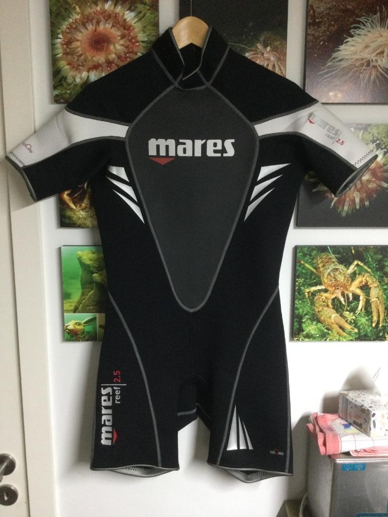 Mares 2,5mm Shorty Reef Man size 3/M nieuw -40% Solden, Watersport en Boten, Duiken, Ophalen of Verzenden, Nieuw, Duikpak