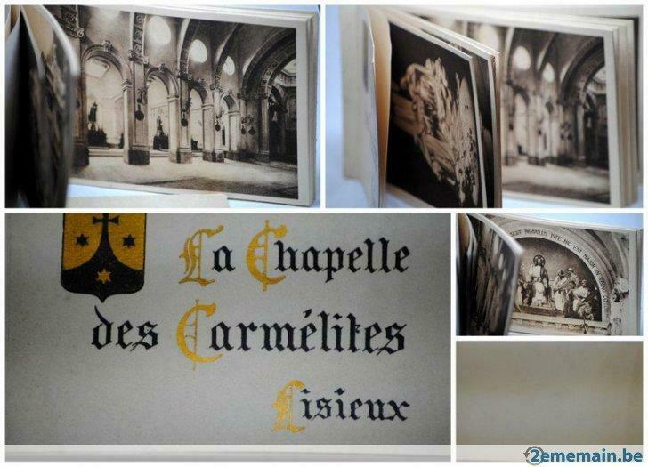 Carnet cartes-vues: La Chapelle des Carmélites de Lisieux., Enlèvement ou Envoi