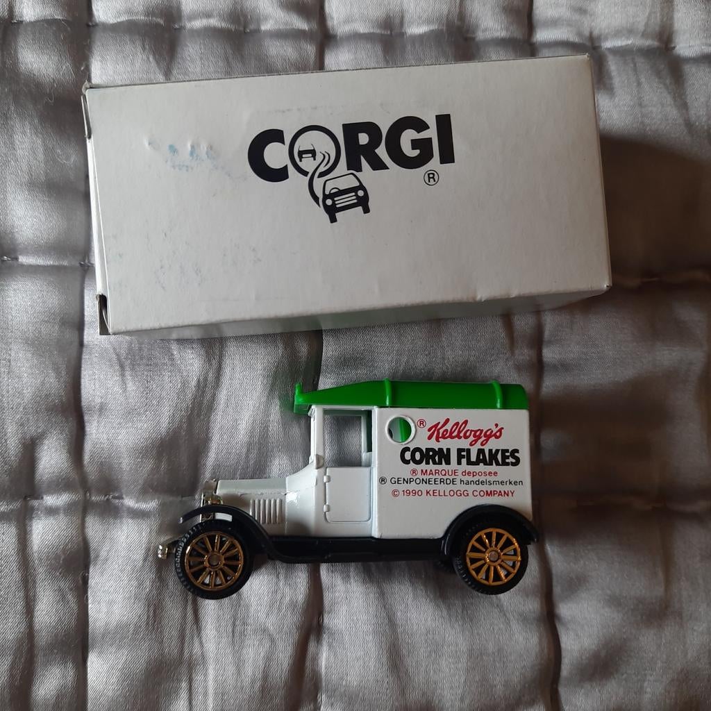 CORGI * FORD T POUR KELLOGS*1990*VINTAGE., Enlèvement, Neuf, Bus ou Camion
