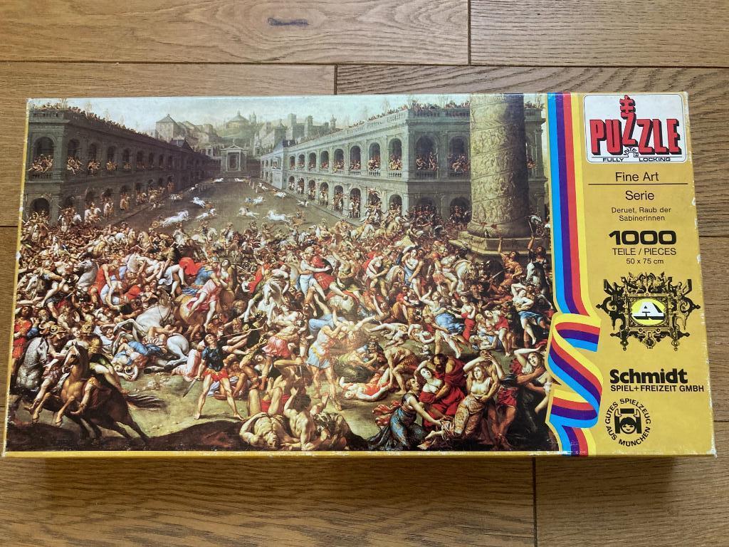 Puzzle 1000 pièces :  Schmidt - Deruet, Enlèvement ou Envoi, 500 à 1500 pièces, Utilisé, Puzzle