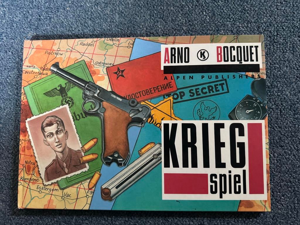 Kriegspiel - Arno Bocquet, Boeken, Stripverhalen, Gelezen, Ophalen of Verzenden