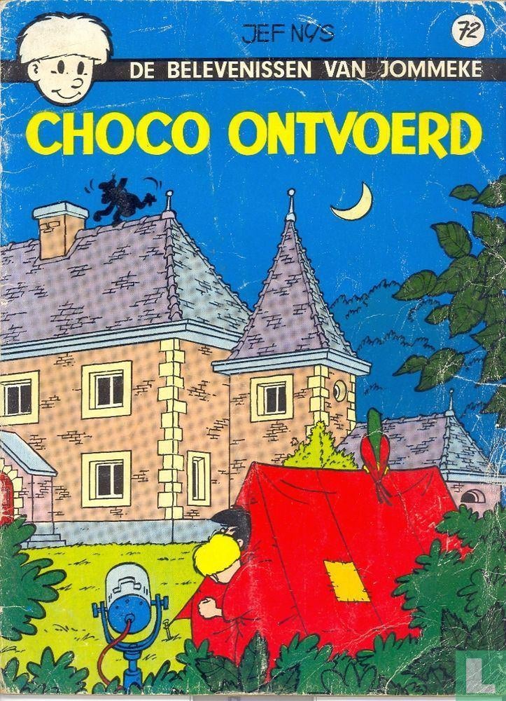 Jommeke : Choco ontvoerd, Jef Nys, Eén stripboek, Ophalen of Verzenden, Zo goed als nieuw