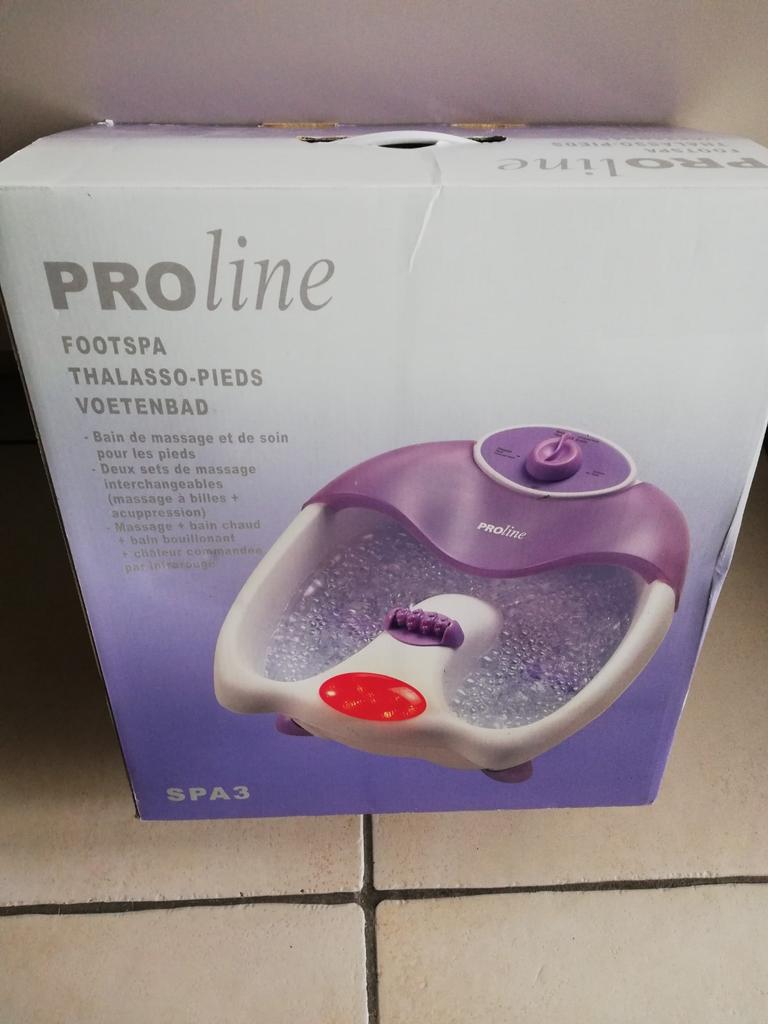 Thalasso pieds  "proline"  neuf dans sa boite, Enlèvement, Neuf, Soin des mains et des pieds