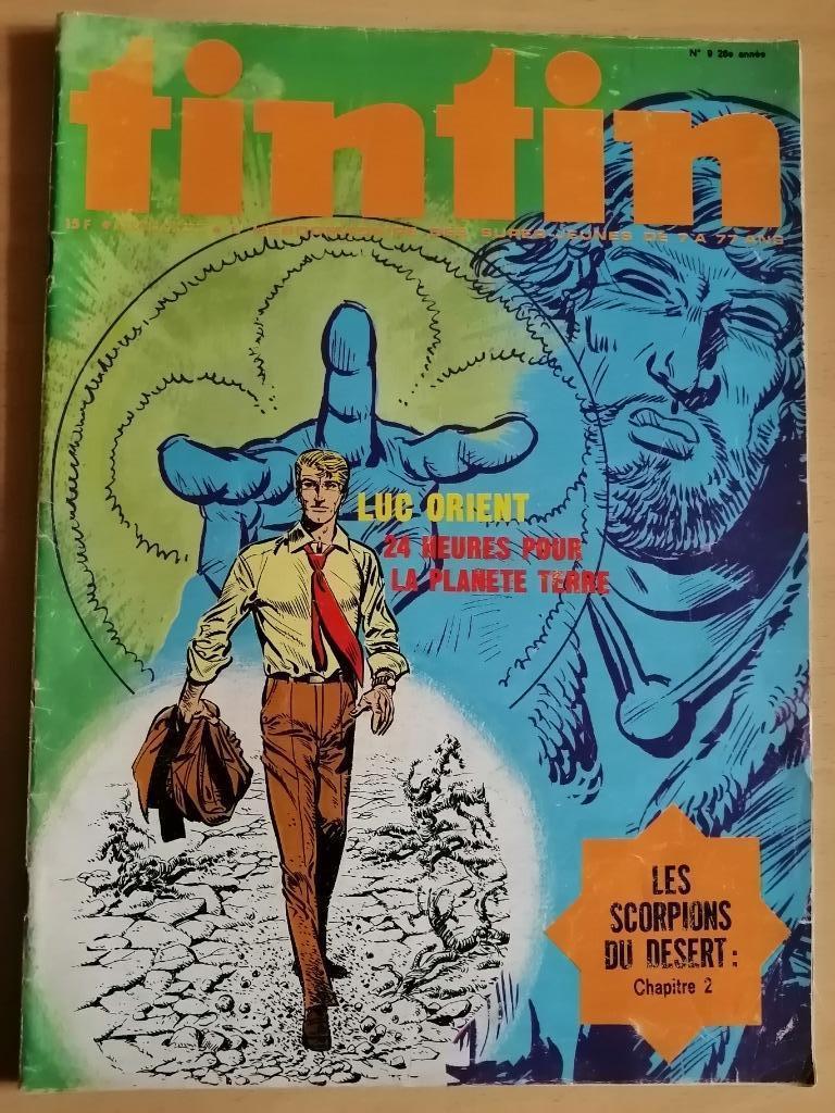 Le journal de Tintin numéro 9 - 1973, Enlèvement ou Envoi, Journal