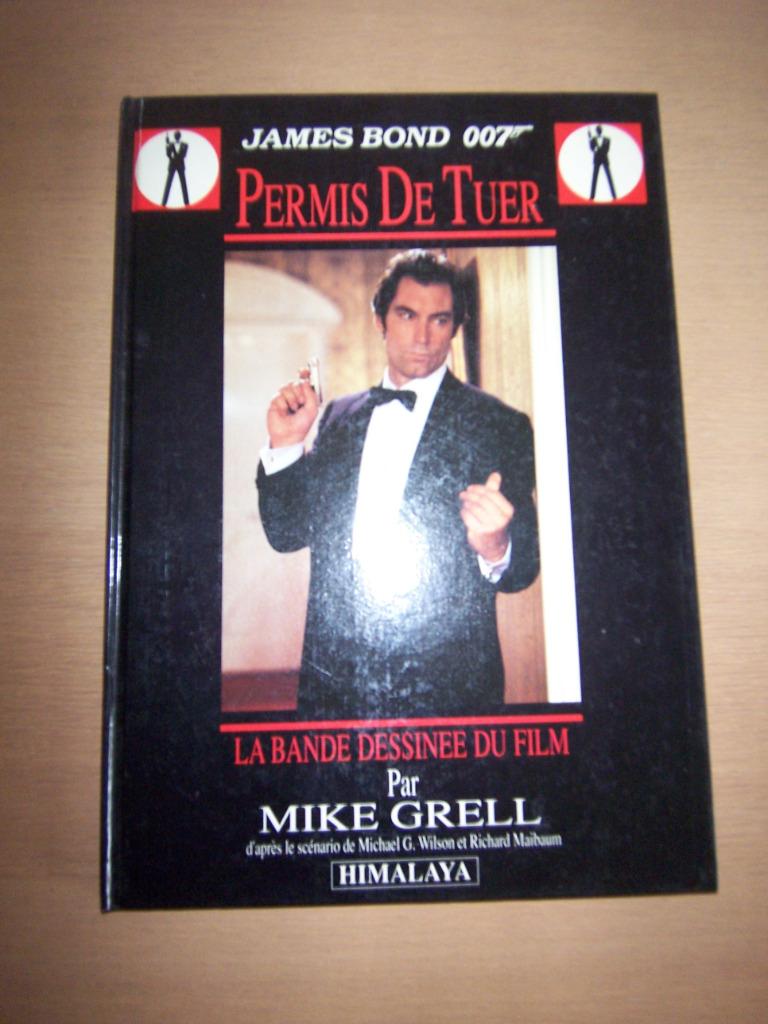 James Bond : Permis de tuer, Neuf, Enlèvement ou Envoi, Une BD, Mike Grell