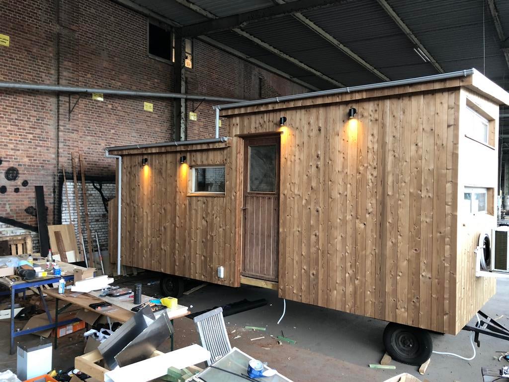 Tiny house offgrid, Ophalen, Nieuw