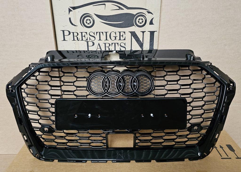 Grill AUDI A3 8V GRILLE RS3 LOOK ACC FACELIFT bj.2017-2021, Auto-onderdelen, -, Nieuw, Ophalen of Verzenden, -